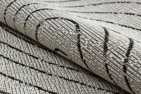 Koberec ORGANIC 2743 krémový / čierny / naturálny