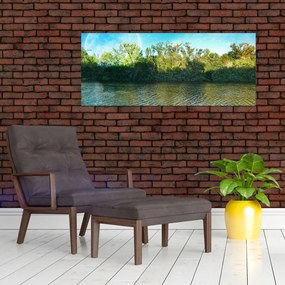 Obraz - jazero (120x50 cm)