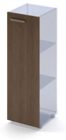 Dvere na skriňu TopOffice 39,9 x 40,4 x 119,5 cm, pravé, dub charleston