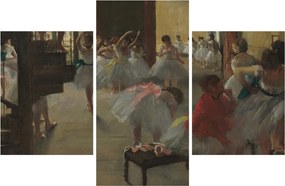 Obraz - Edgar Degas, The Dance Class, reprodukcia (90x60 cm)