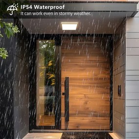 Brilagi - LED Kúpeľňové svietidlo ULTRA SLIM LED/18W/230V 30x30 cm zlaté IP54