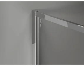 Mexen Kioto-F, sprchová zástena s rámom 70 x 202 cm, 8 mm číre sklo, chrómový profil, 800-070-104-01-00