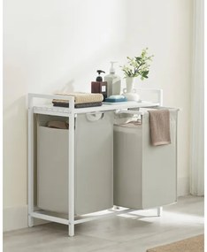 Kôš na prádlo REX biely