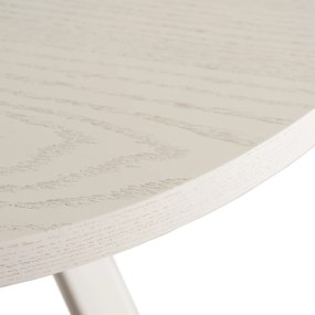 PROXIMA.store - Okrúhly konferčenčný stolík LINCOLN FARBA: čiarna