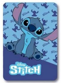 Mister License Company S.L. - Detská / chlapčenská fleecová deka Lilo a Stitch - modrá