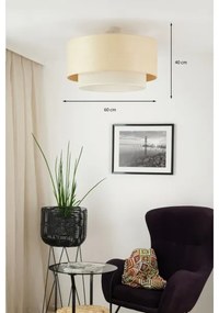 Brilagi - Prisadený luster ARIZONA BOHO 1xE27/15W/230V pr. 60 cm béžová