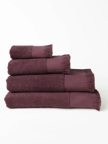 Froté uterák 50 × 100 cm - Loreta purpurová