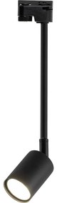 Luster na tyči do lištového systému TOP 1xGU10/10W/230V čierna