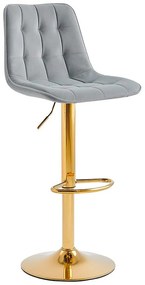 Barová stolička Layla 12028 sivá