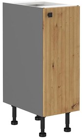 Kuchynská skrinka AVA dub artisan/antracitová 30d cargo bb