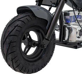 Ramiz Motocykel Chopper Warrior Sivá