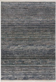 Flair Rugs, Kusový koberec Santiago Camino Blue, 120x160, modrá, obývacia izba
