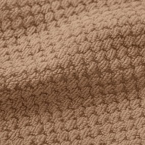 Goldea bavlnený froté uterák / osuška micro pure - škoricový 70 x 140 cm