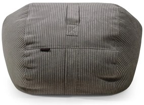 Krémový menčestrový detský sedací vak Roll 80 – SLOWDOWN