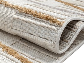 My Flair, Kusový koberec Luana 1 creme, 140x200, biela, chodba / predsieň