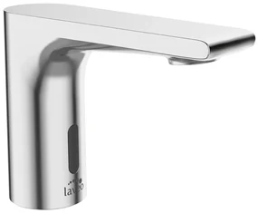 Laveo Plato, elektronická umývadlová batéria s externou reguláciou teploty, stojanková, chrómová, LAV-BLY_024D