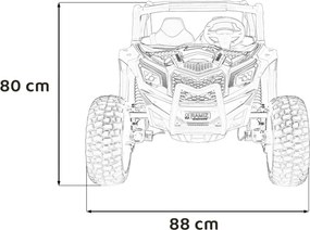Ramiz UTV X3 Off-Road Oranžová