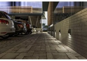 Panlux PN42100023 Záhradné LED nástenné svietidlo Leon square antracit, 4 W