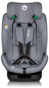 Lionelo - Autosedačka s otočnou základňou LAVENDER i-Size 76-150 cm Grey Stone