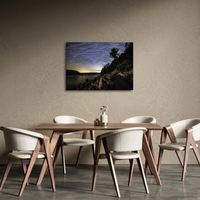 Obraz - obloha pri západe slnka (70x50 cm)