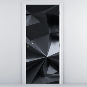 Fototapeta na dvere - Geometrická abstrakcia (95x205cm)