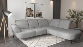 XXXLutz ROHOVÁ SEDAČKA, textil, sivá Sit & More - Sedačky - 000144013277