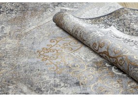 Kusový koberec Azra šedý 134x190cm