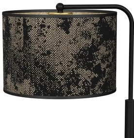 Stolná lampa SATINO 1xE27/60W/230V čierna/zlatá