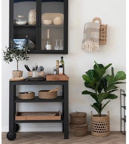 Servírovací stolík na kolieskach 45x75 cm Taormina – House Nordic