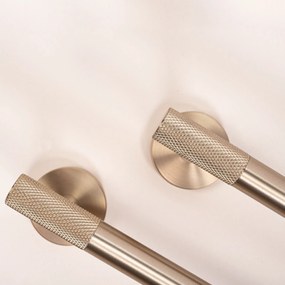 Rea Modern, kúpeľňový vešiak na uteráky 60cm, 6603, zlatá matná, REA-98003