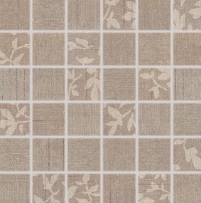 Mozaika Rako Textile hnedá 30x30 cm mat WDM05103.1