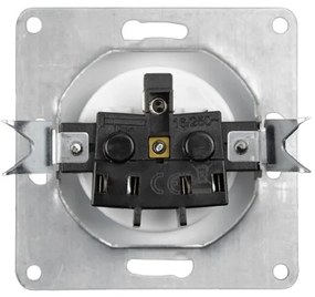 Elhard Zásuvka Vera, matná, biela - kompletná VZ6100W