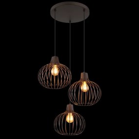 Globo 33379311 - Závesné svietidlo na lanku MATEO 3xE27/40W/230V