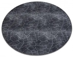 Koberec STONE kruh sivý
