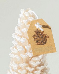 Sviečka Pine Frost I 7x18 cm