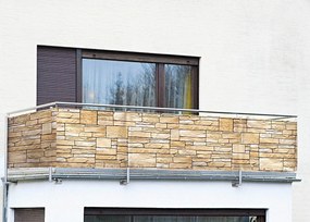 Weltbild Zástena na balkón Kameň