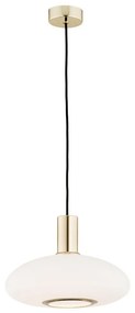 Argon 4358 - Luster na lanku SAGUNTO 1xE27/15W/230V pr. 30 cm mosadz