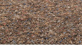 Betap, Metrážny koberec Virtuose 97, na mieru, šíře 4m, hnedá, filc, chodba / predsieň