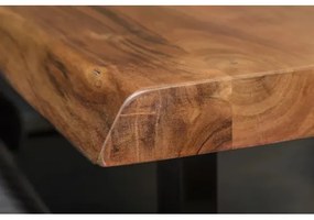 Jedálenský stôl Mammut 240x100cm Masív drevo Acacia  - Komfort-nábytok
