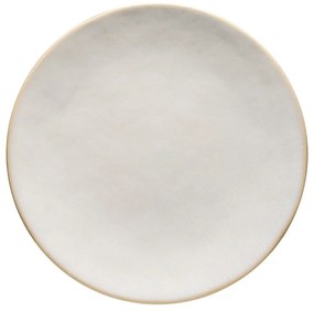 Biely kameninový podnos Costa Nova Roda, ⌀ 25 cm