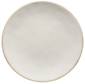 Biely kameninový podnos Costa Nova Roda, ⌀ 25 cm