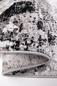 Koberec MAYA PR109 sivý / čierny