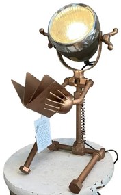 Industry rustik dizajn lampa na čítanie ROBOT