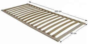Lamelový rošt 200x90 cm Flexy  3-zónový. Vlastná spoľahlivá doprava až k Vám domov. 752074