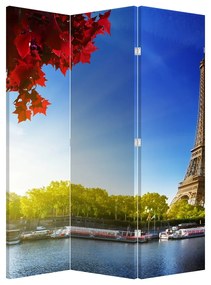 Paraván - Jeseň v Paríži (126x170 cm)
