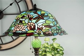 Stolní Tiffany lampa Roof - Ø 41*65 cm