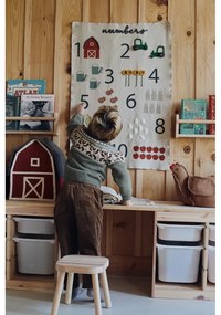 Detská nástenná dekorácia Farm Numbers – Lorena Canals