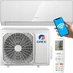 Nástenná klimatizácia Gree Pular Wifi 2,5kW s Wifi, klimatizácia do domu, pre priestory do 30m2