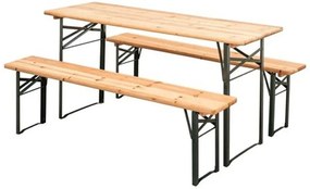 JAKS Pivný set 177 cm drevený