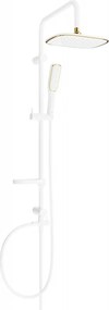 Mexen X49 sprchový stĺp, biely/zlatý - 798494991-25